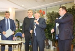 На выставке